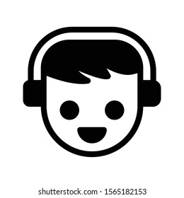 Customer Service Icon Stock Vector (Royalty Free) 608267972