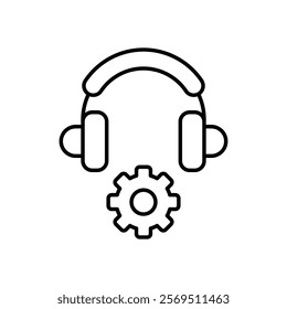 Support vector icon stock graphic
