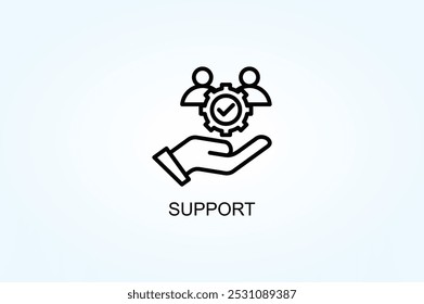 Support Vector Or Logo Sign Symbol Illustration