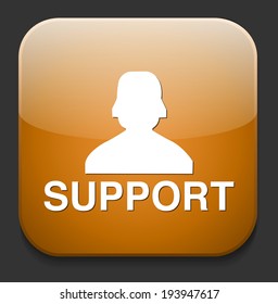 support web icon