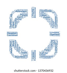 support word cloud. tag cloud about support