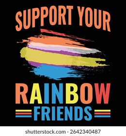 Support Your Rainbow Friends new graphic