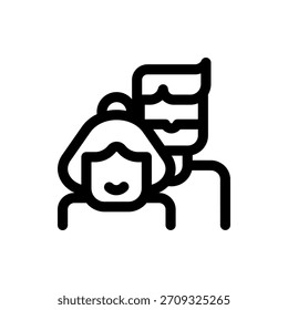 Ilustração vetorial de apoio de mãe e filho, perfeito para criação de filhos, cuidados e projetos de relacionamento