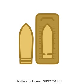 Suppository Medical Medicine Packaging Flat Icon
