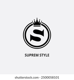 "suprem style" logo design create