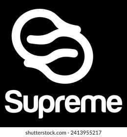 supreme logo design vector file