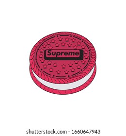 Supreme X Oreo Vector 2020