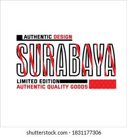 surabaya authentic design limited edition design