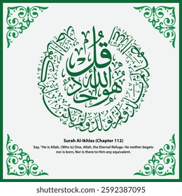 Surah Ikhlas is a brief yet profound chapter of the Quran that encapsulates the essence of Islamic monotheism. In just four verses, it declares the absolute oneness, uniqueness, and eternality of Alla