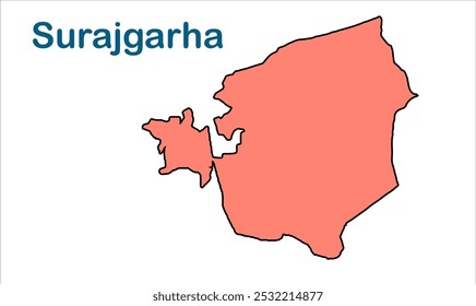 Surajgarha subdivision map, Lakhisarai District, Bihar State, Republic of India, Government of Bihar, Indian territory, Eastern India, politics, village, tourism