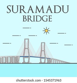 Suramadu Bridge Stock Illustrations Images Vectors Shutterstock