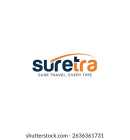 Suretra Travel Agency Brand identity Logo design.
