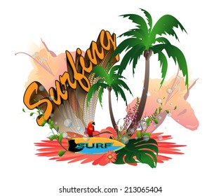 Surf background
