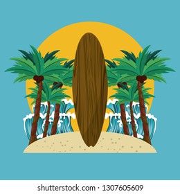 Surf and beach