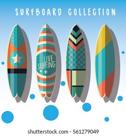 surf board collection