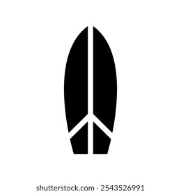 Surf Board Icon Vector Symbol Design Illustration