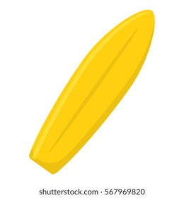 surf board isolated icon