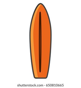 surf board isolated icon