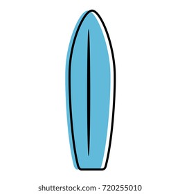 surf board isolated icon