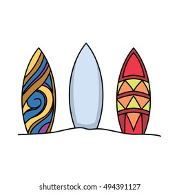 Surf Board Vector 