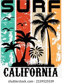 Surf California a nice poster