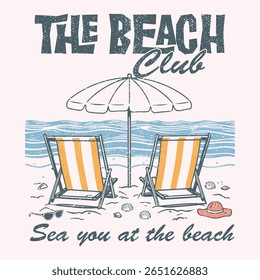 Surf club design. Beach modern abstract art. Ocean abstract wave. Here come the sun. Summer vibes artwork. Sunshine paradise graphic print design. Enjoy beach life. Summer wave surf illustration