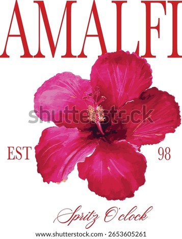 Surf flower hibiscus Lilly tropical ocean summer surfer Trending Script Slogan Graphic Tee t-shirt logo artwork typography tote badge emblem crest 
 floral hawaii
