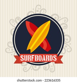 surf graphic design , vector illustration