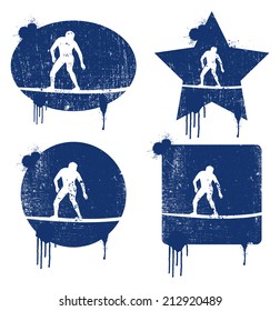 surf grunge silhouettes