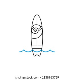 Surf Icon Logo