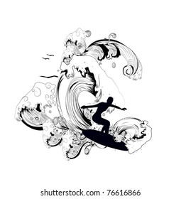 surf illustration