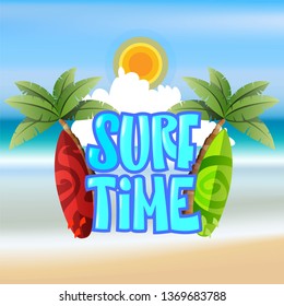 Surf Illustration / t-shirt graphics / vectors/ typography/ pacific surf wave/ summer tropical heat print/ surf print vector set/ wave illustration