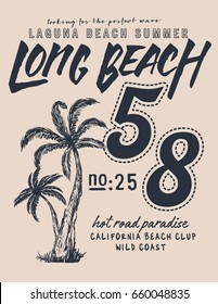 Surf Illustration / t-shirt graphics / vectors/ typography/ pacific surf wave/ summer tropical heat print/ surf print vector set/ wave illustration