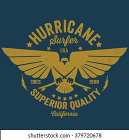surf logo design.