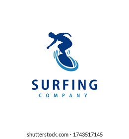 surf logo design vector eps 10