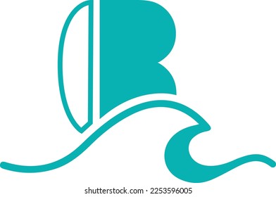 surf nautical sport vector logo