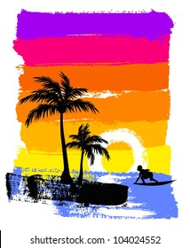 surf in ocean