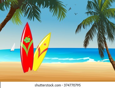 surf on beach