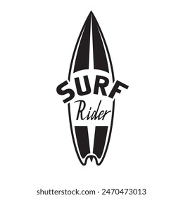 Surf rider lettering north shore Hawaii vector print for summer t shirts with grunge surfboard patchwork background. Vector illustration