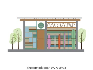 Surf Shack And Surf Shop