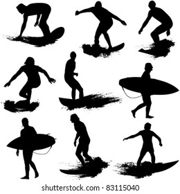 Surf Silhouettes