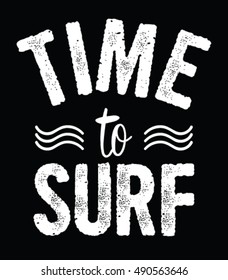 Eslogan de surf para camiseta