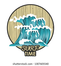 Surf time card