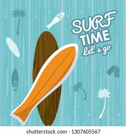 Surf time card