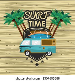 Surf time card Surf time card