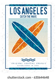 surf t-shirt graphic