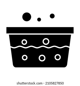 Surf Tub icon vector image. Can also be used for web apps, mobile apps and print media.