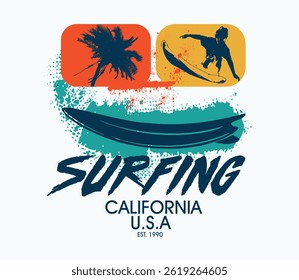 surf typography slogan print, Surf rider t-shirt graphic design.urban typography graffiti slogan print. Sport typography, t-shirt graphics. words in graffiti style. Graphic T, ocean drive, Summer art