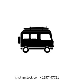 Surf van icon,vector illustration