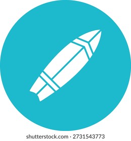 Icono de Vector de surf. Se puede utilizar para aplicaciones de impresión, móviles y de Web.